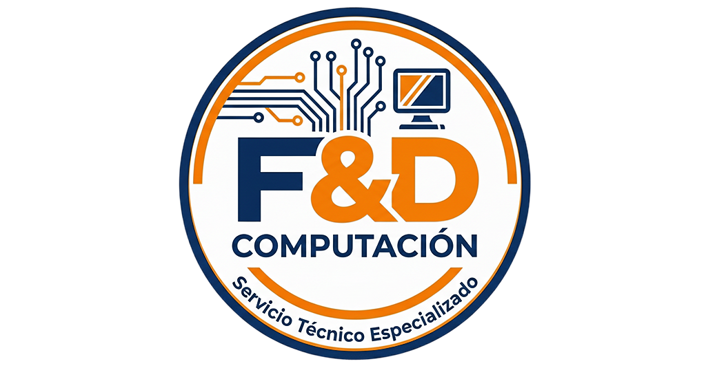 F&D Computación Logo